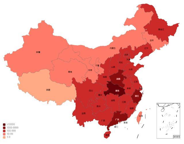 我们每天关注的疫情分布图是怎么做出来的？