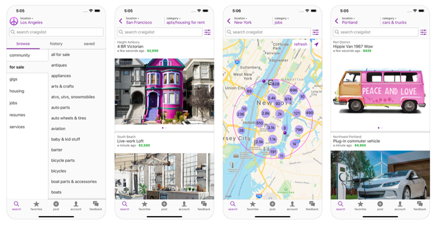 Craigslist的应用